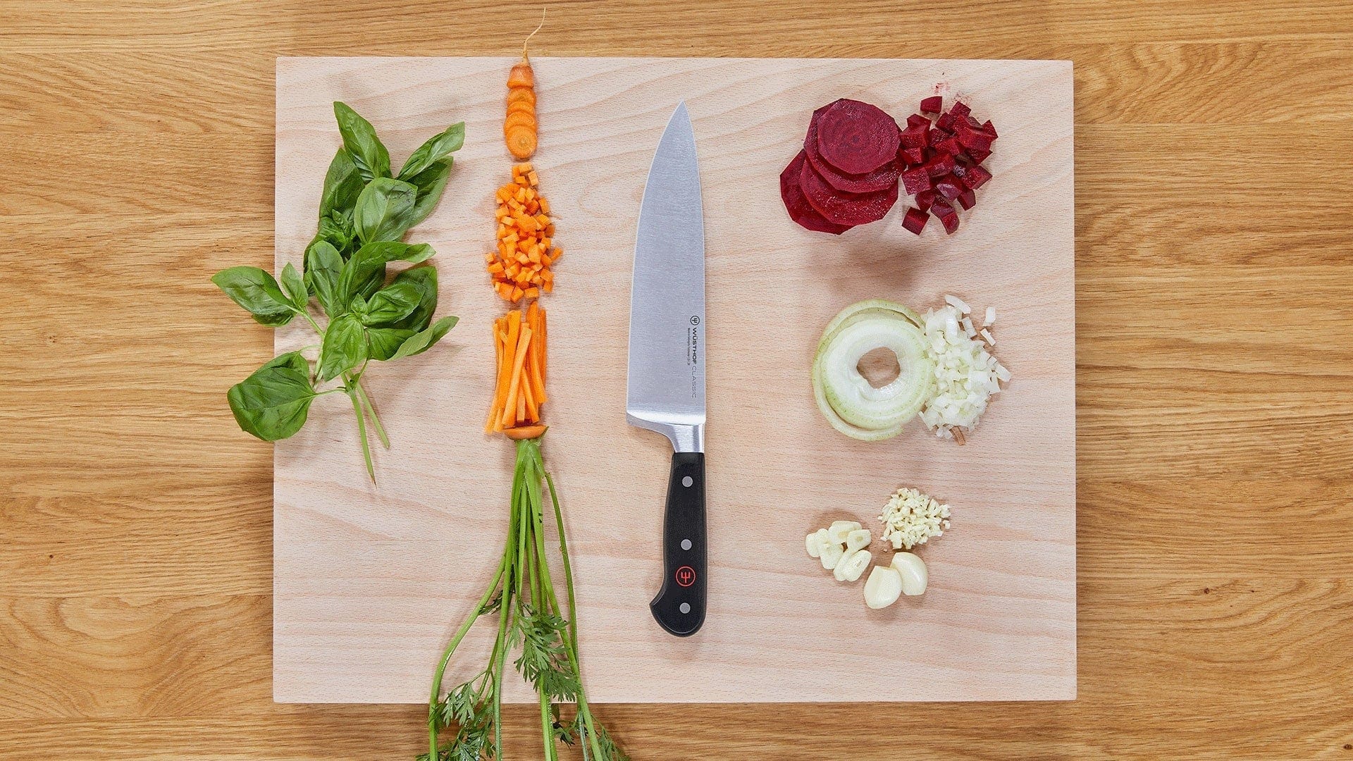 Wusthof Classic 8-Inch Chef's Knife - High Carbon Stainless Steel Kitchen Knife for Professional Chefs & Home Cooking - Perfect for Chopping, Slicing & Dicing Vegetables, Meat & Herbs