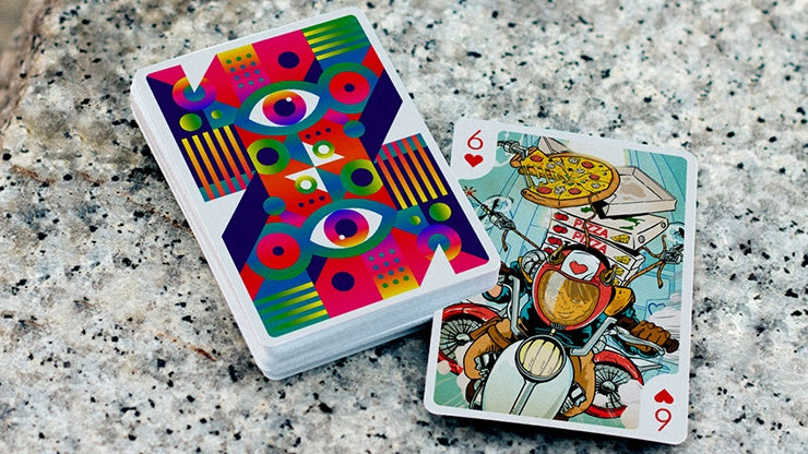 Playing Arts Future Edition Chapter 2 - Premium Collector's Playing Cards Deck | Unique Futuristic Art Design | Perfect for Card Games, Magic Tricks & Gift Giving