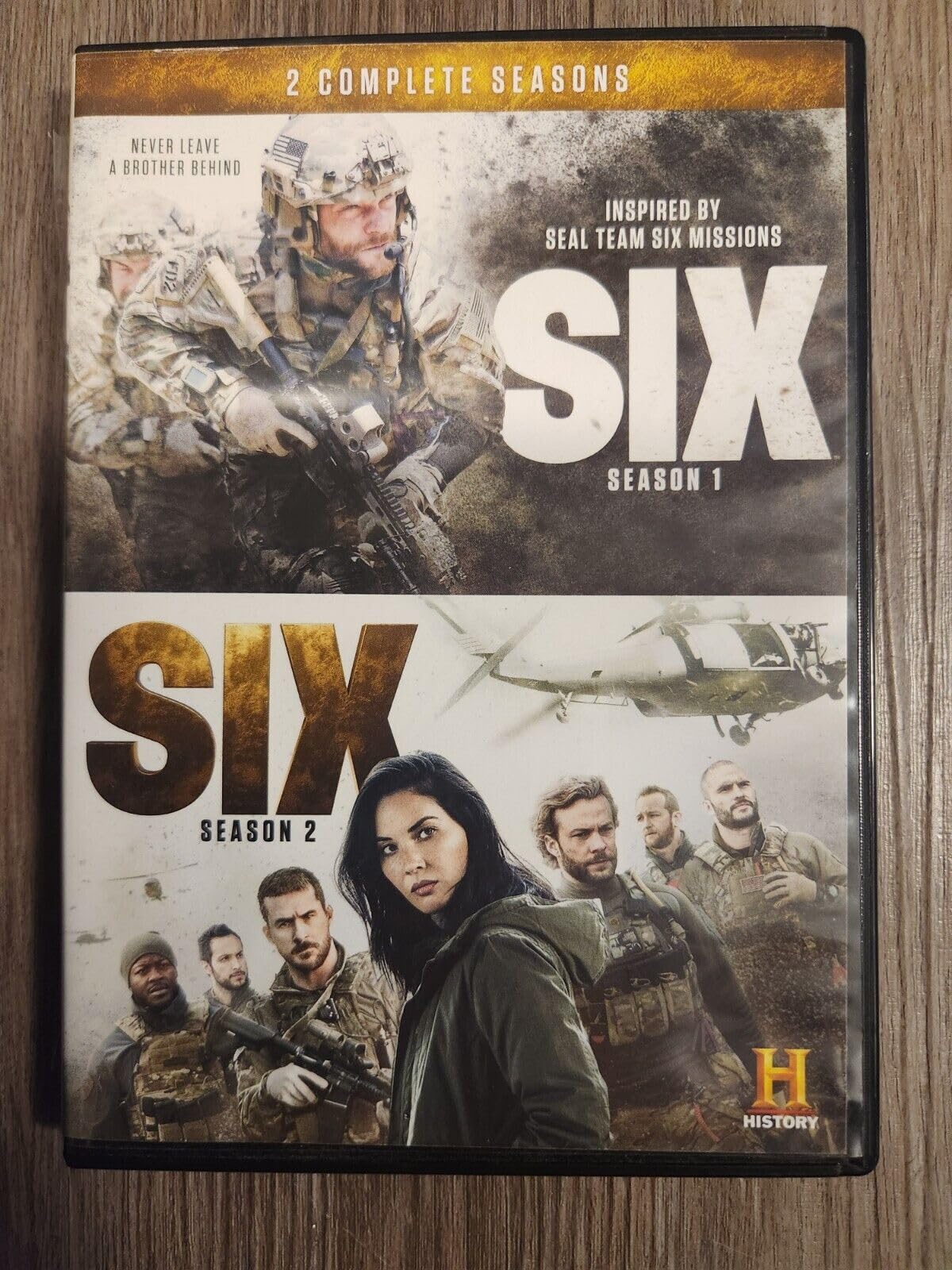 Six: The Complete Series - Full Season DVD Box Set | Action-Packed Military Drama | Perfect for Binge-Watching & Gift Giving