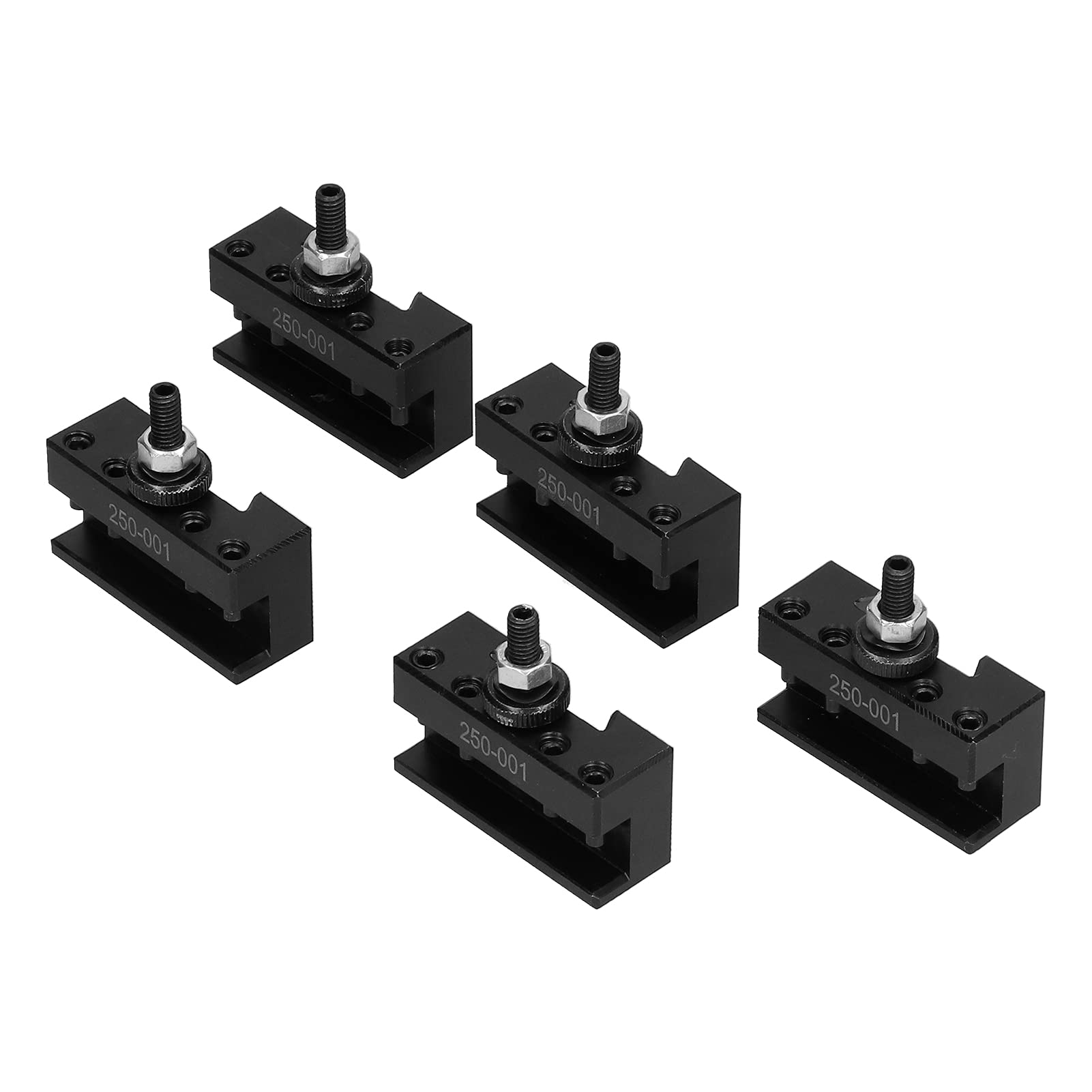 Quick Change Tool Post Set - Durable & Easy to Use Lathe Turning Facing Holder for Mechanics | Multi-Function Tool for Metalworking, DIY Projects & Workshop Use