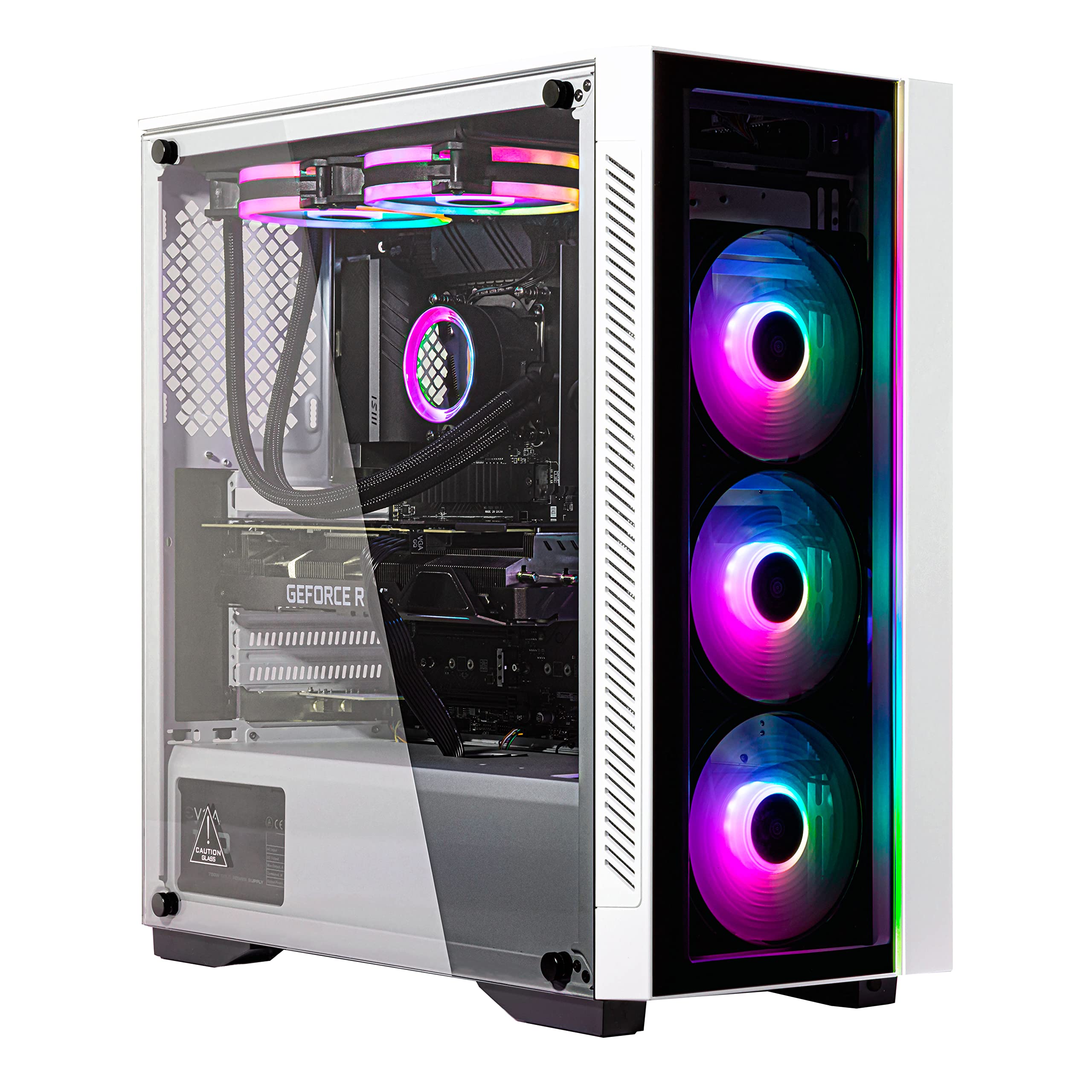 Velztorm Novux Gaming PC - Intel i5-12600K 10-Core, RTX 3050 8GB, 64GB DDR5 RAM, 2TB SSD, WiFi 6, Windows 10 - High Performance Desktop Computer for Gaming, Streaming & Content Creation