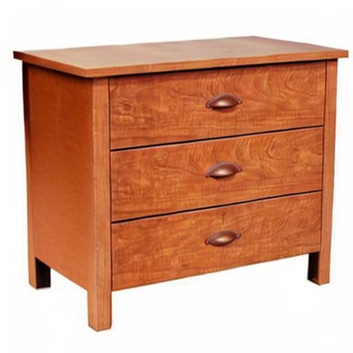 Venture Horizon 3-Drawer Nouvelle Chest in Cherry Finish - Stylish Bedroom Storage Solution for Clothes, Linens & Accessories