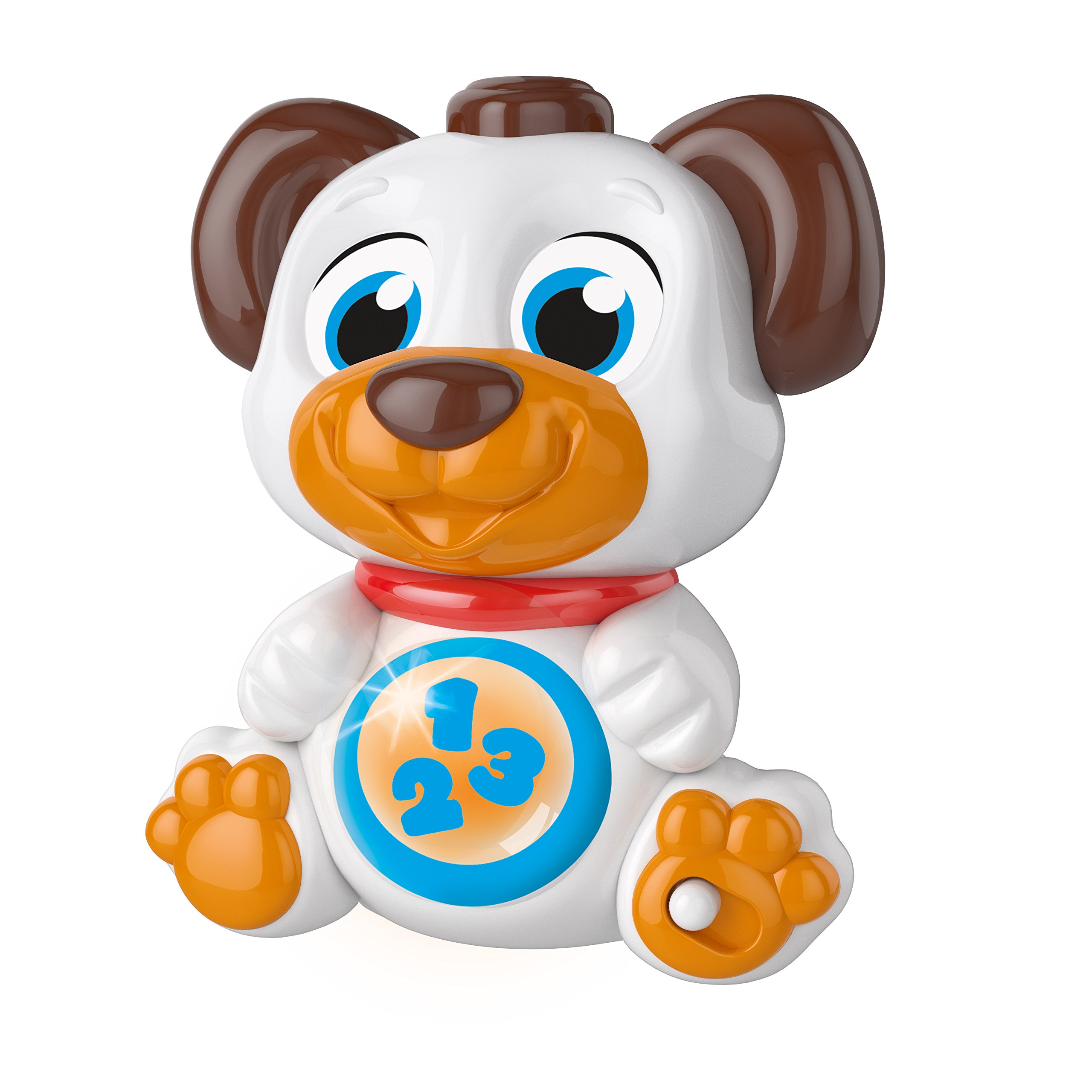 Clementoni Baby 17219 - Miao Miao Emotions & Cuddles Interactive Talking Electronic Game for Toddlers 10+ Months with Batteries Included - Italian Version | Early Learning Toy for Sensory Development & Parent-Child Bonding