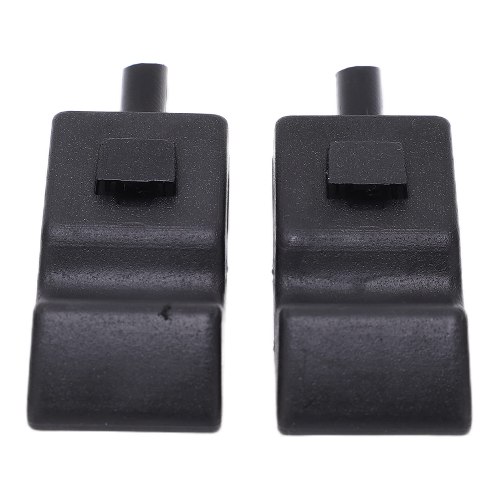 2PCS ABS Ebony Black Car Door Lock Knob Replacement for Chevy Avalanche 2007-2013 - Durable Interior Accessory for Truck & SUV Door Lock Repair