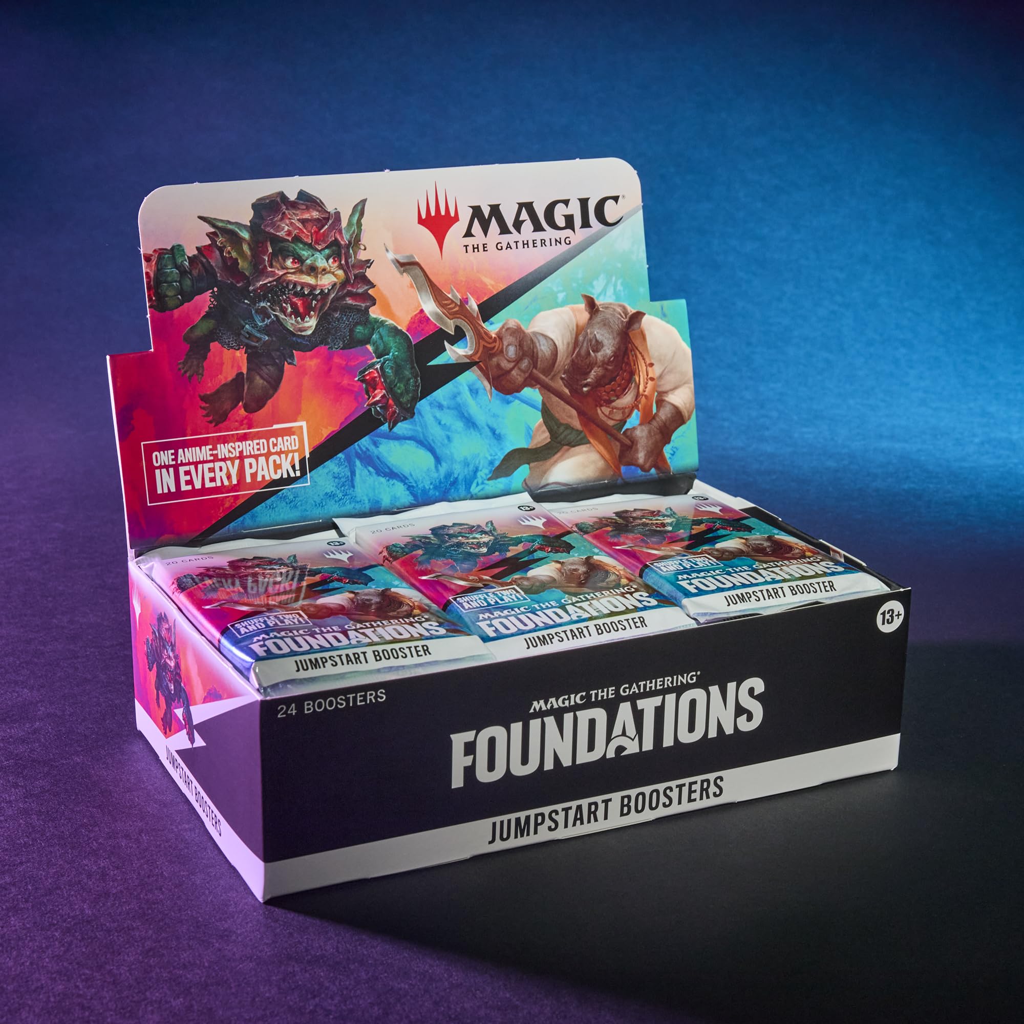 Magic: The Gathering Foundations Jumpstart 2025 Booster Pack - 24 Ready-to-Play MTG Decks for Casual & Competitive Gaming