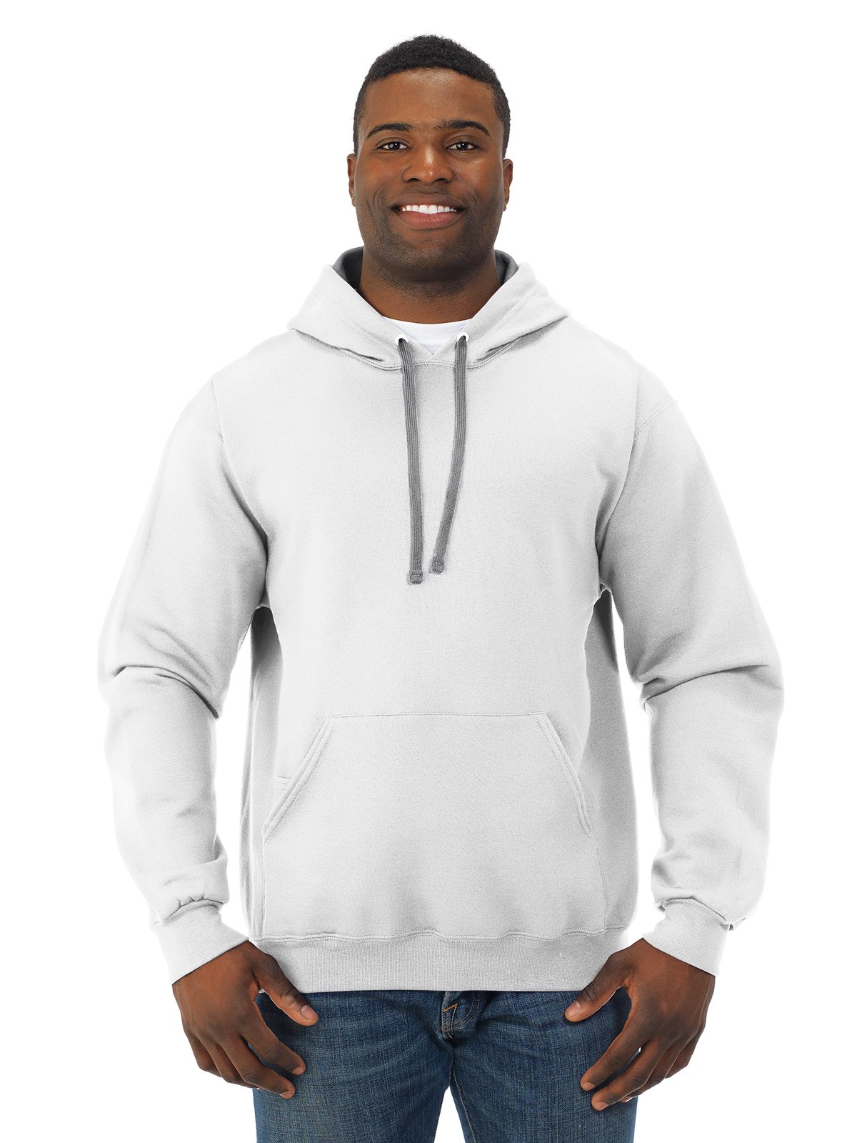 Fruit of the Loom Men's Soft Fleece Pullover Hoodie - Cozy & Warm Winter Sweatshirt for Casual Wear, Gym, and Outdoor Activities