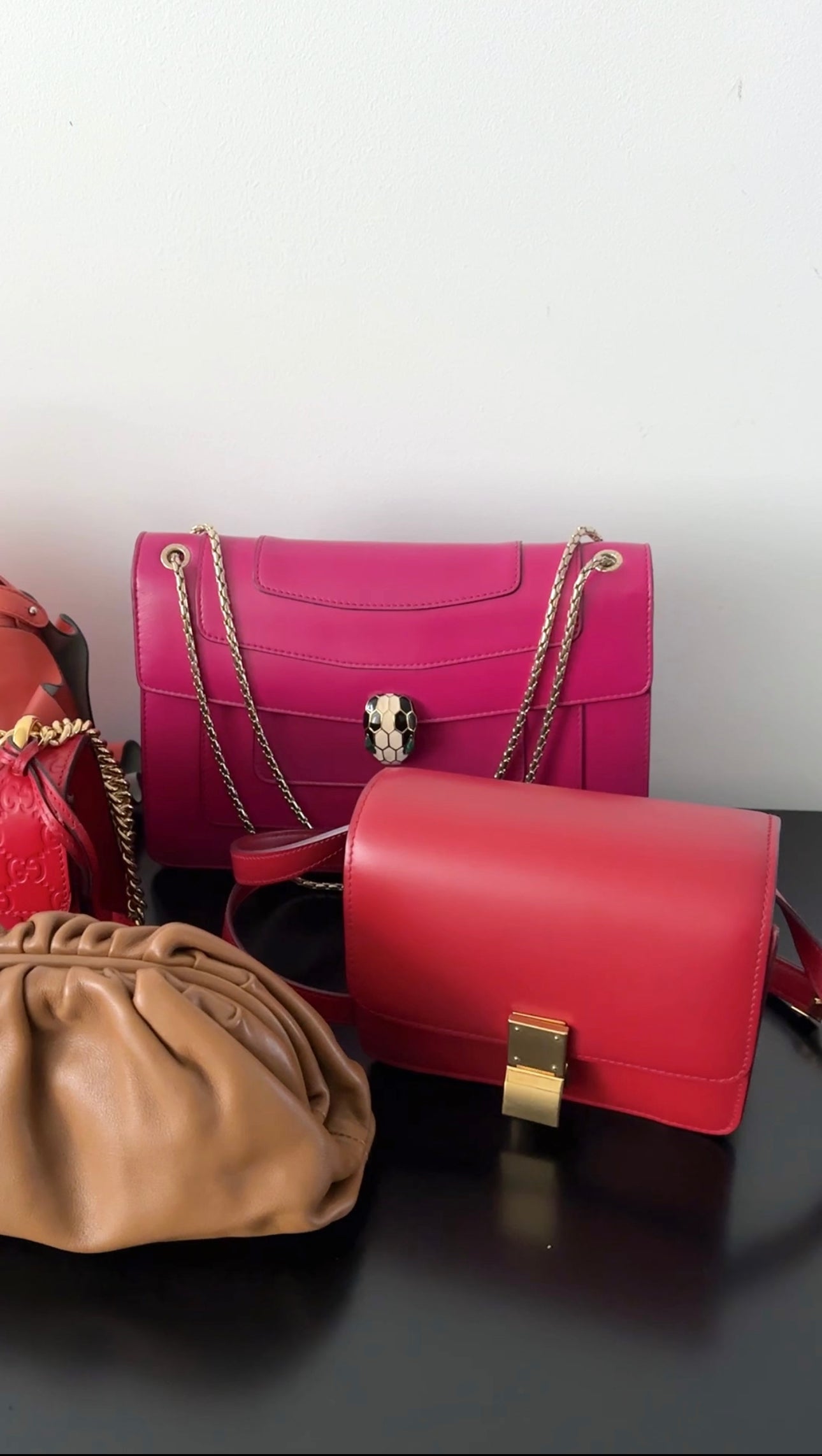 Celine Small Box Bag in Red Smooth Leather - Perfect for Everyday Use, Work & Special Occasions