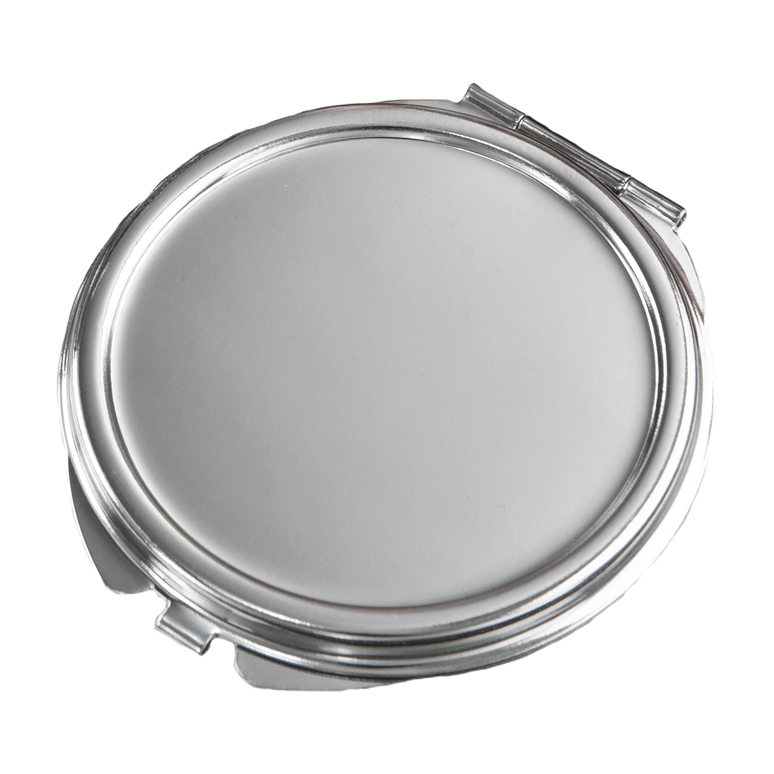 Personalized Photo Upload Travel Pocket Mirror - Compact Makeup Mirror for Purses, Gift & Party Favors (Set of 40) - Perfect for Travel, Bridal Showers & Everyday Use