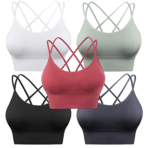 5 Pack-black+white+grey+green+red