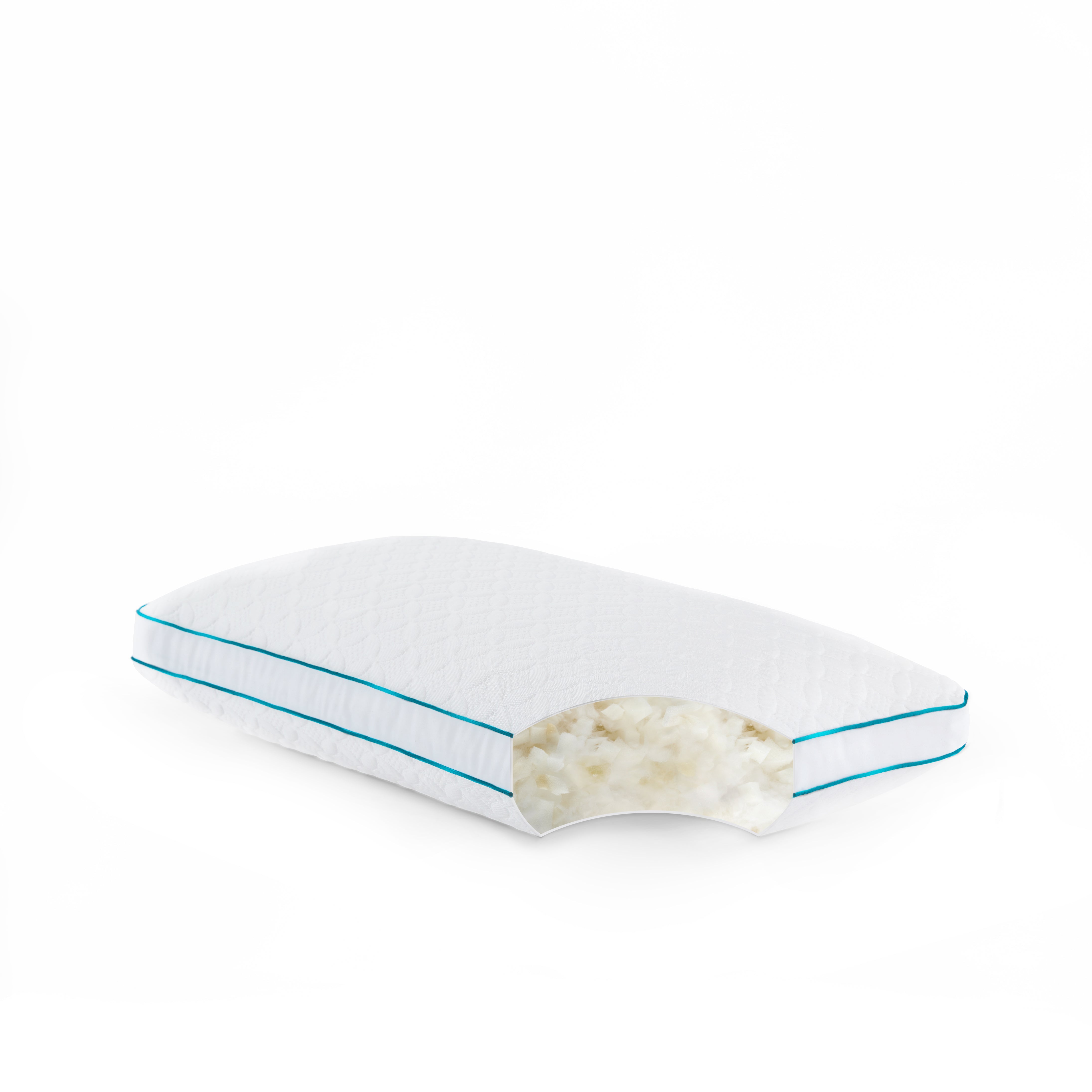 Malouf FlexFill™ + HyperChill™ Cooling Pillow - Premium Memory Foam Pillow for Side, Back & Stomach Sleepers - Ideal for Hot Sleepers & Night Sweat Relief - Perfect for Bedroom, Guest Room & Travel