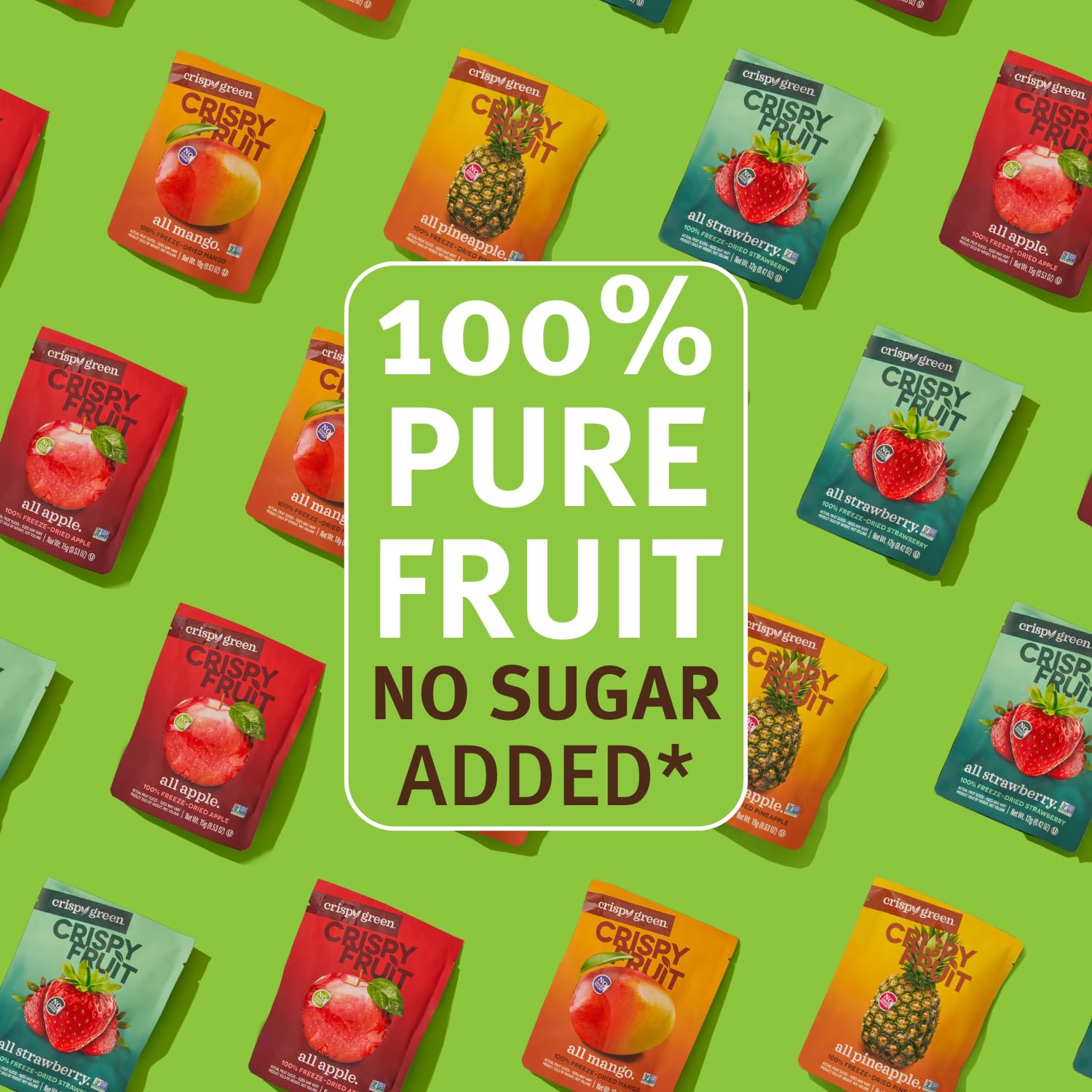 Best Freeze Dried Fruit Variety Pack - 16 Count Crispy Snacks (243g) | Healthy On-the-Go Snacking, Lunch Box Treats & Camping Food