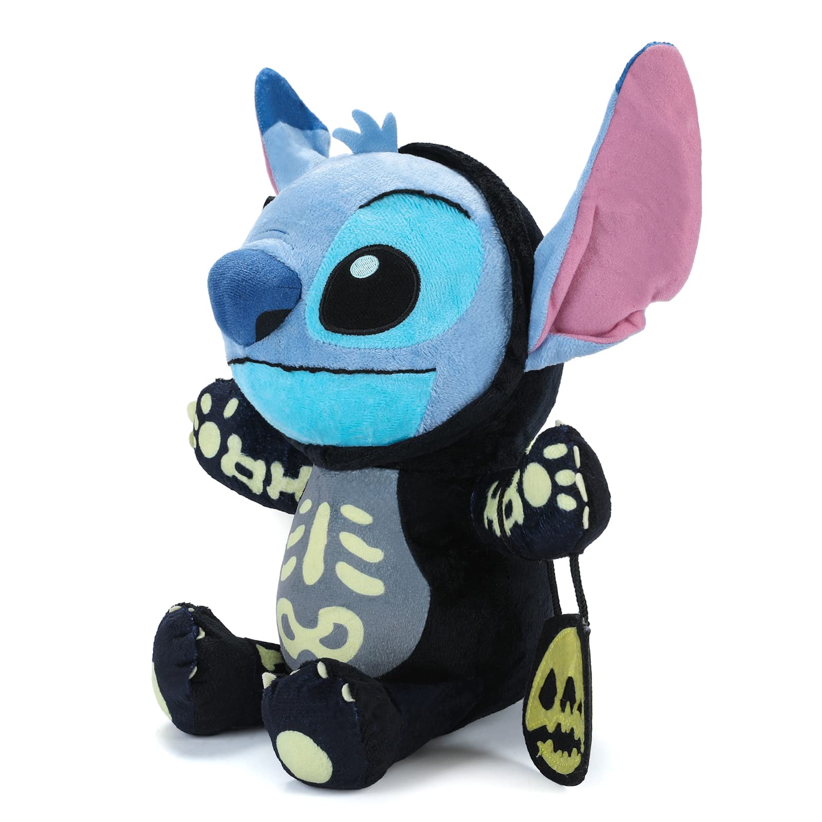 PLURA Stitch Plush Doll - Officially Licensed Stuffed Animal Toy for Kids & Adults (Black & Blue) - Perfect for Christmas, Birthdays, Gifts & Disney Collections