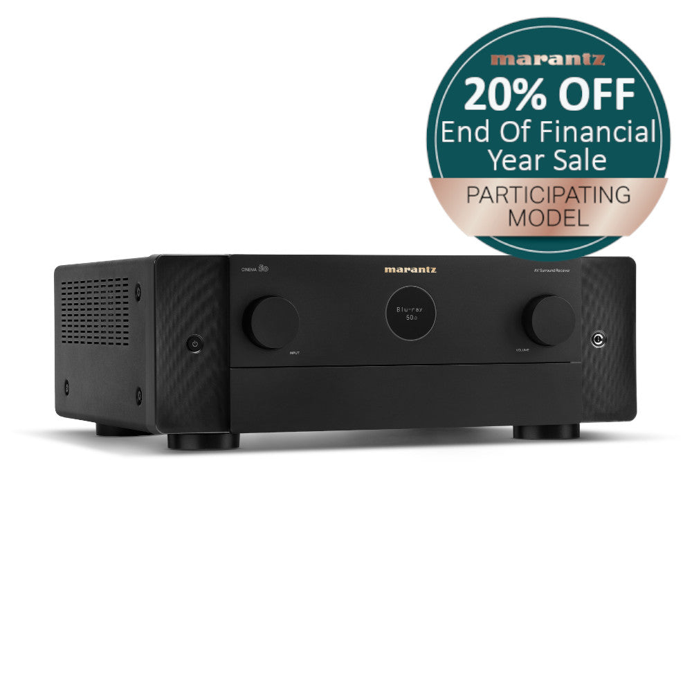 Marantz Cinema 50 9.4 Channel AV Receiver - Premium Home Theater Audio System for Movies, Music & Gaming - Dolby Atmos & IMAX Enhanced Support - Perfect for Living Rooms & Media Rooms