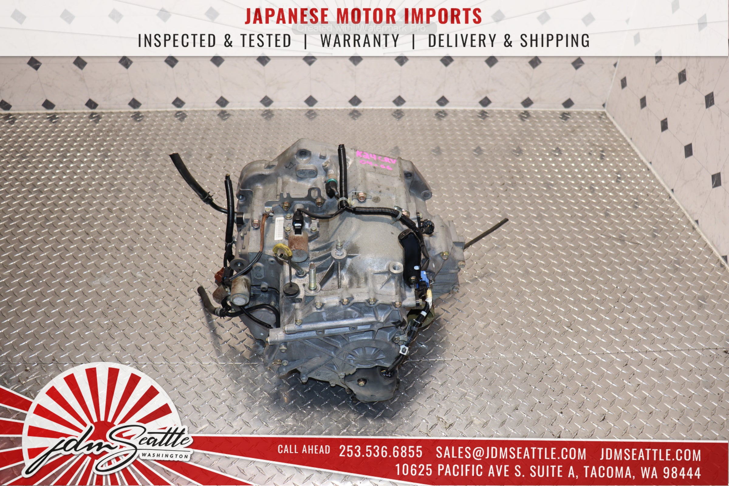 JDM K24A 2WD Automatic Transmission for 2005-2006 Honda CR-V - Perfect Replacement for Smooth Shifting & Reliable Performance