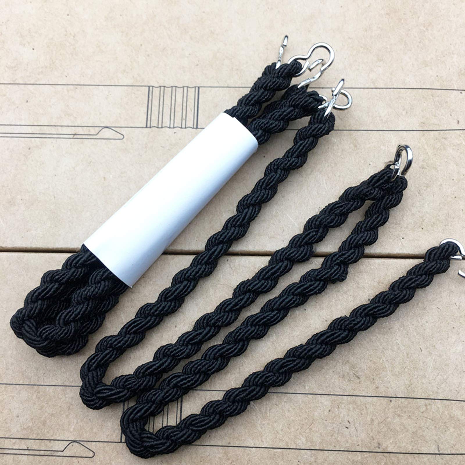 JAMEGIO 24-Piece Elastic Boot Bands with Metal Hooks - Military Boot Straps & Blousing Accessories for Army, Tactical & Work Boots - Perfect for Uniform Tucking & Professional Appearance