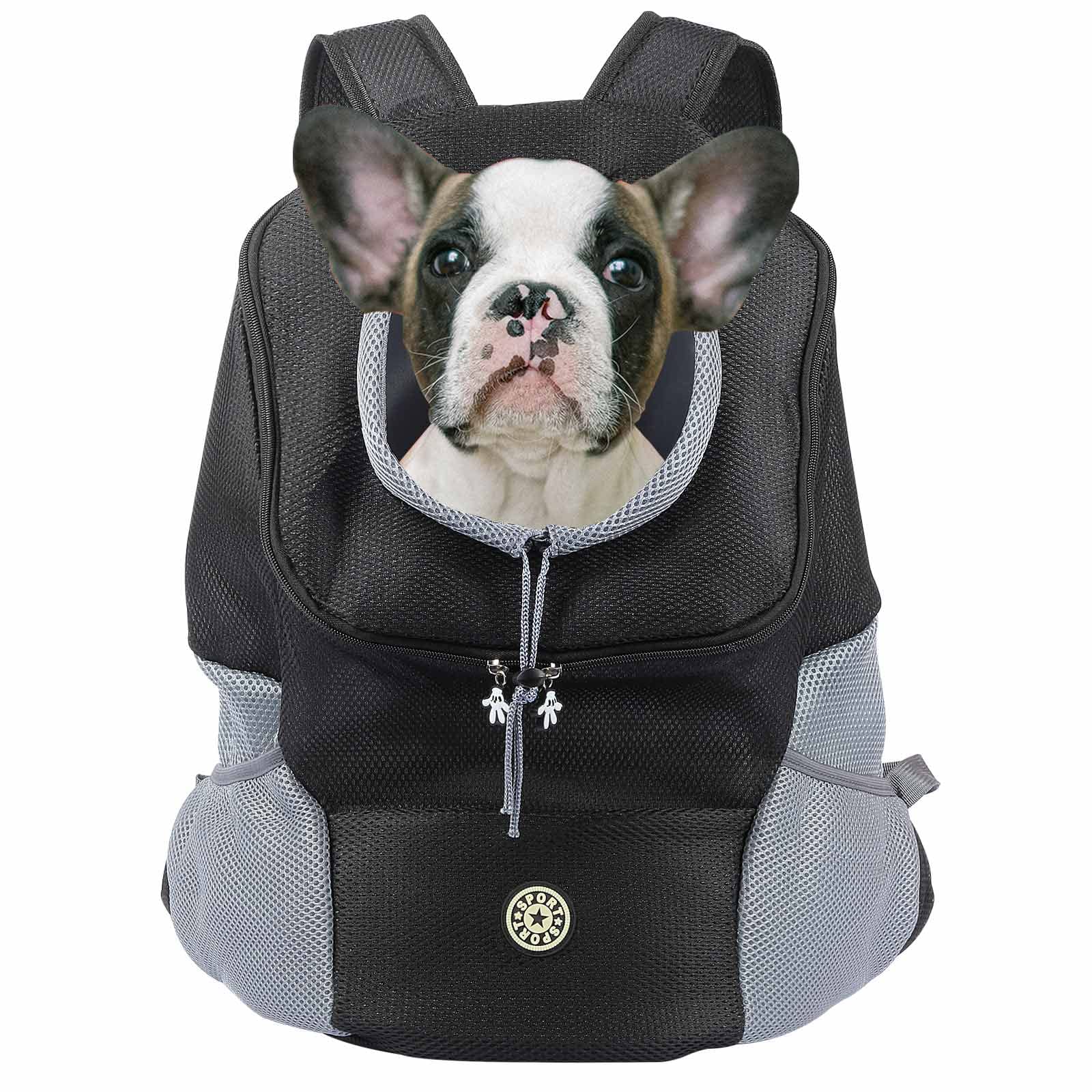 Dog Backpack Carrier for Small Dogs - Breathable Travel Pet Carrier for Hiking & Outdoor
