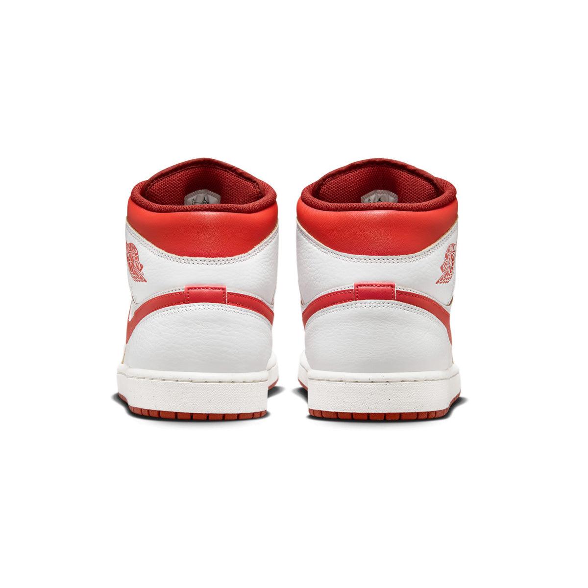 Air Jordan 1 Mid SE 'Dune Red' Men's Basketball Shoes - Retro Sneakers for Casual Wear & Street Style Fashion