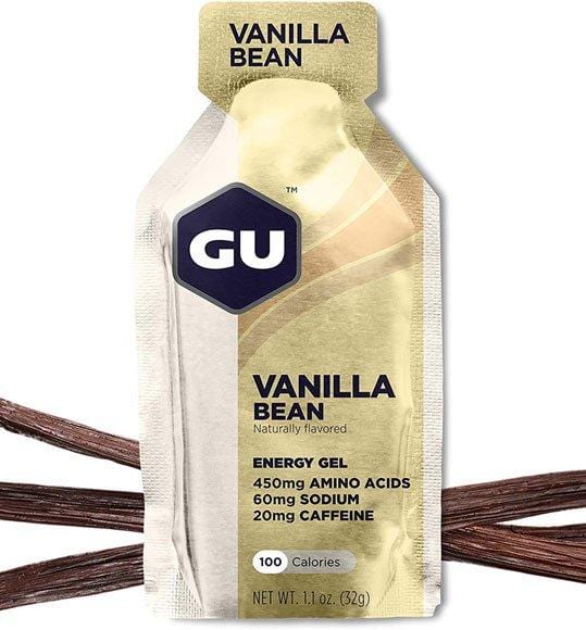 Vanilla Bean Energy Gel - Natural Sports Fuel for Runners, Cyclists & Athletes - Boost Endurance & Performance - Ideal for Marathons, Triathlons & Long Workouts