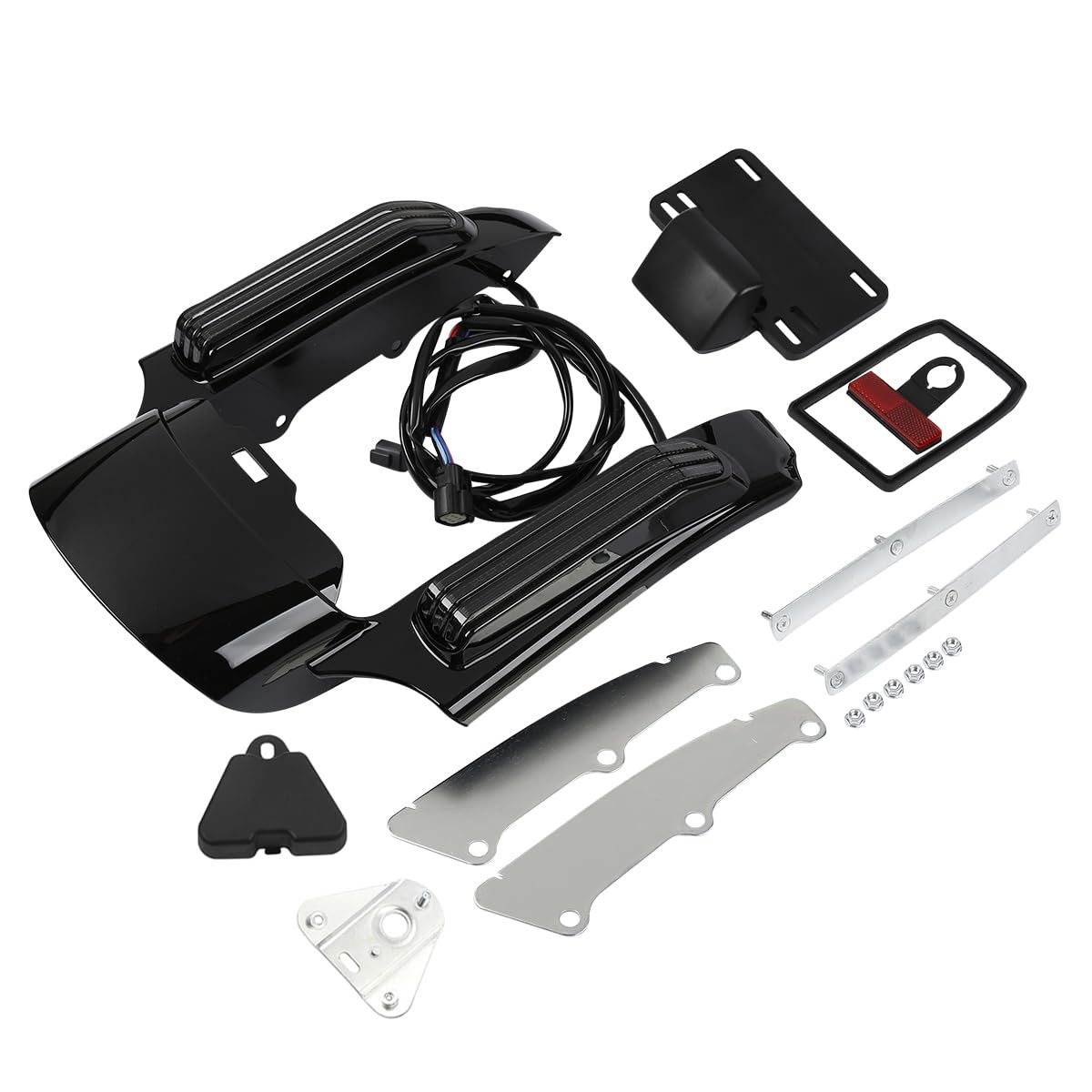 LED Brake Running Turn Signal Lights for Harley Touring Models (2014-2023) - Road King, Road Glide, Street Glide, Electra Glide & Ultra Limited - Rear Fender Light Kit for Enhanced Safety & Style
