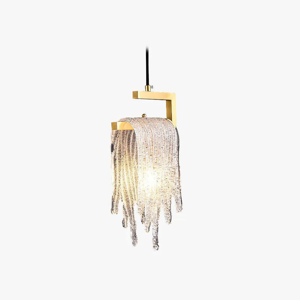 Stylish Gold Crystal Chandelier - Elegant Dining Room Pendant Light Fixture for Formal Dining, Wedding Decor & Luxury Home Lighting