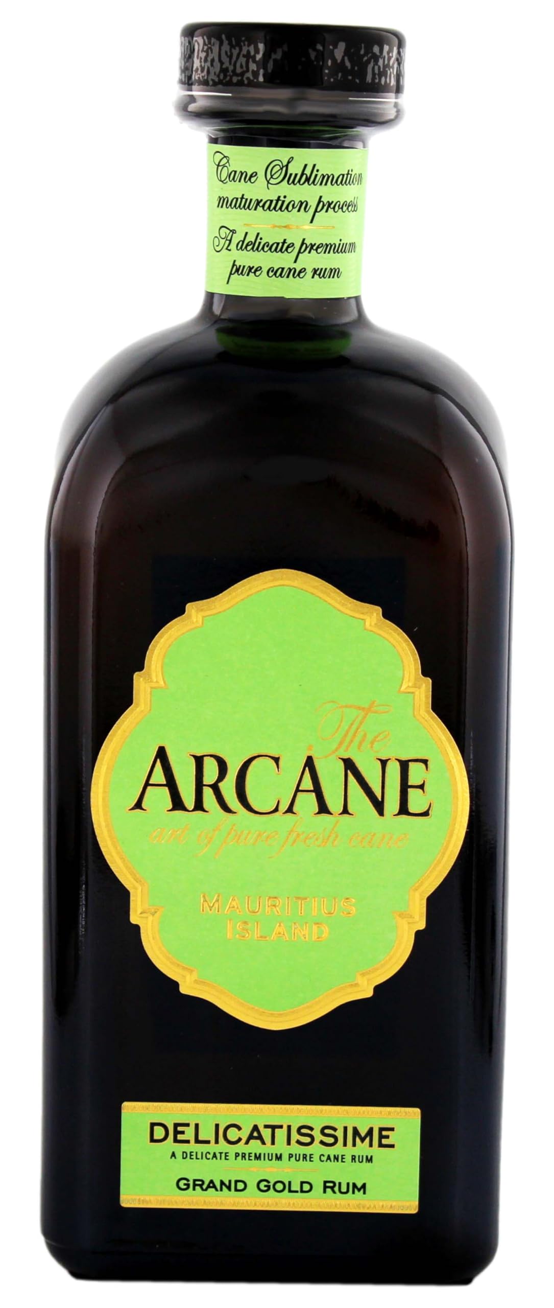 Premium Arcane DELICATISSIME Grand Gold Rum - 41% ABV, 0.7L Bottle - Aged Caribbean Rum for Cocktails, Gifts & Special Occasions
