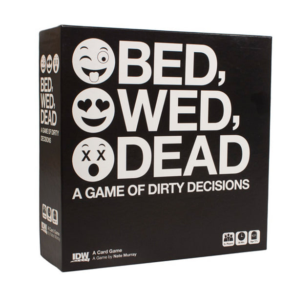 Bed Wed Dead Dirty Adult Party Game - Fun & Hilarious Card Game for Couples & Friends - Perfect for Bachelorette Parties, Game Nights & Date Nights