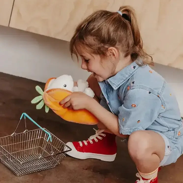Speedy Monkey Flipetz - Interactive Plush Toy with Rabbit & Carrot for Kids | Fun Learning & Sensory Play | Perfect for Toddler Gifts, Bedtime Companions, and Early Childhood Development