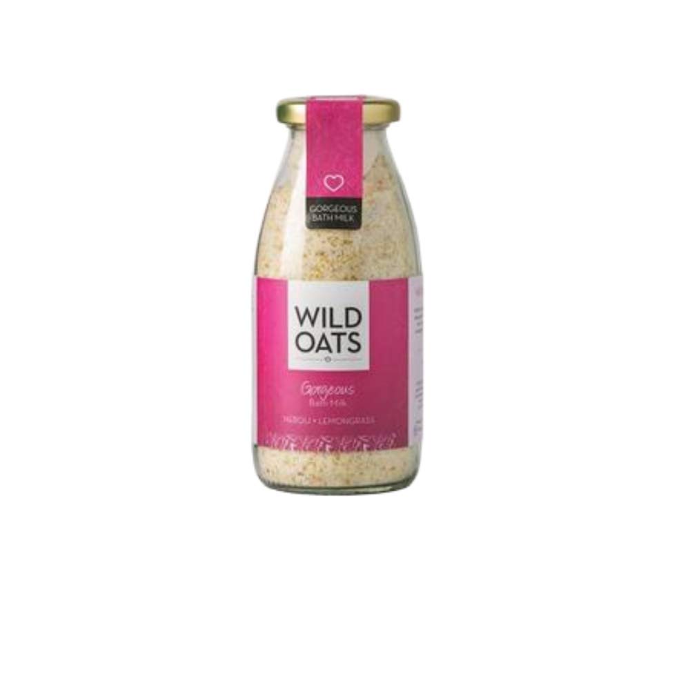 Wild Oats Gorgeous Milk Bath Powder - 200g for Relaxing Spa & Skin Care | Perfect for Home Spa Nights & Gift Sets
