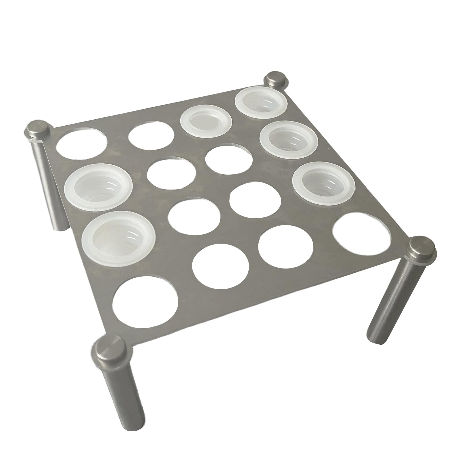 DIY Chess Piece Holder Stand for Silicone Molds - 1 Holder & 4 Legs Included - Perfect for Resin Casting, Jewelry Making & Craft Projects