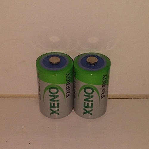 (2 Pack) XENO ER14250 1/2AA 3.6V Lithium Batteries - Compatible with TADIRAN TL-5151/TL-5902 - Long Lasting Power for Medical Devices, Industrial Equipment & Emergency Lighting