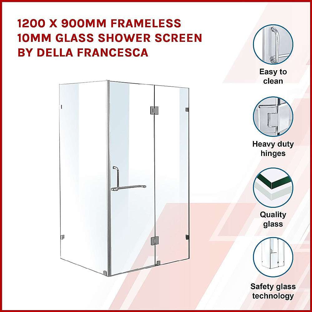 Frameless 10mm Glass Shower Screen 47