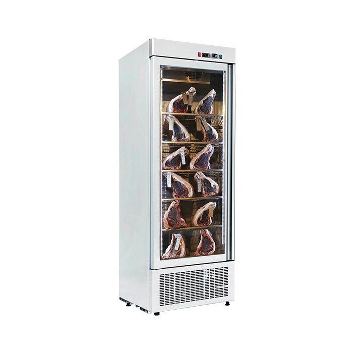 DEMO Nella One Door Dry Aging Cabinet 115V - Professional Meat Dry Aging Refrigerator for Steak, Beef & Charcuterie - Perfect for Restaurants, Butcher Shops & Home Chefs
