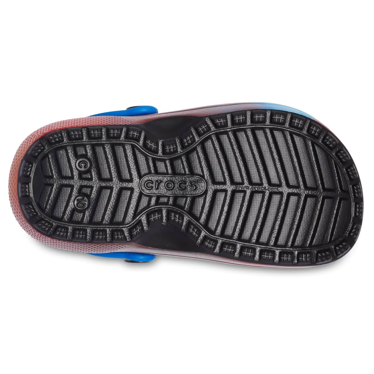 Crocs Unisex Kids' Classic Marbled Tie Dye Lined Clogs - Comfortable Water Shoes for Boys & Girls, Perfect for Beach, Pool, and Outdoor Play