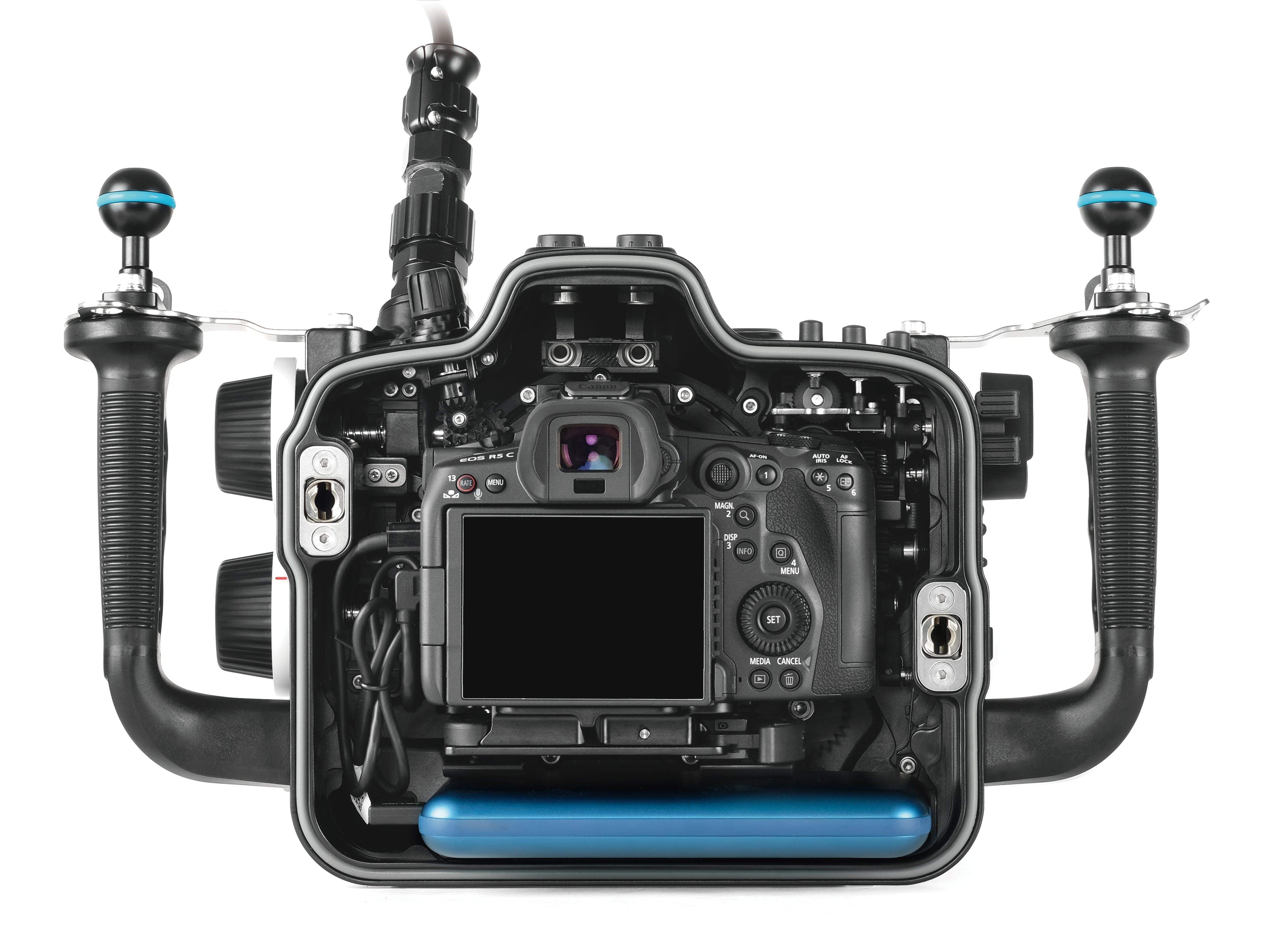 NA R5C Housing for Canon EOS R5 C Camera - Waterproof Case for Underwater Photography & Videography - Perfect for Scuba Diving, Surfing, and Marine Exploration