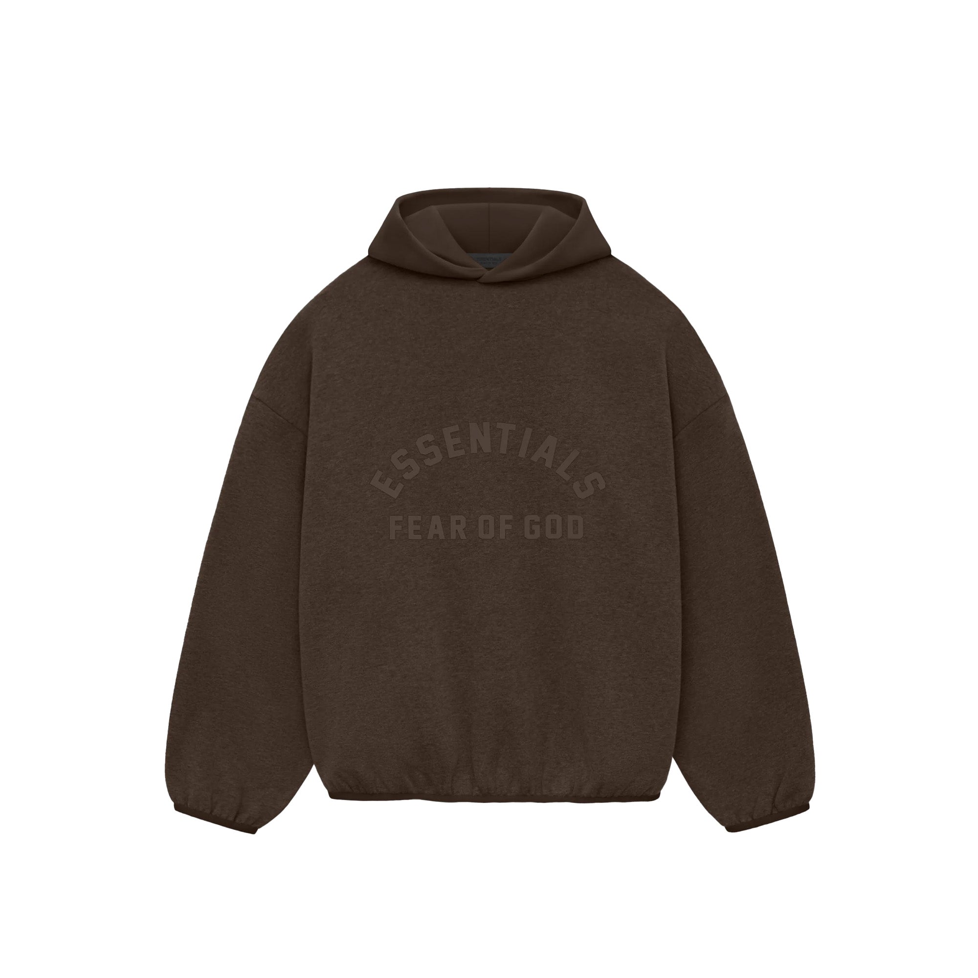 Fear of God Essentials Hoodie 'Heather Wood' (2024) - Premium Cotton Streetwear Pullover for Men & Women | Perfect for Casual Outfits, Gym Wear & Loungewear