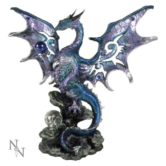 Nemesis Blue Dragon Protector - Premium Gaming Mouse Pad with Non-Slip Base for PC & Laptop - Perfect for Esports, Office Work & Home Gaming Setup