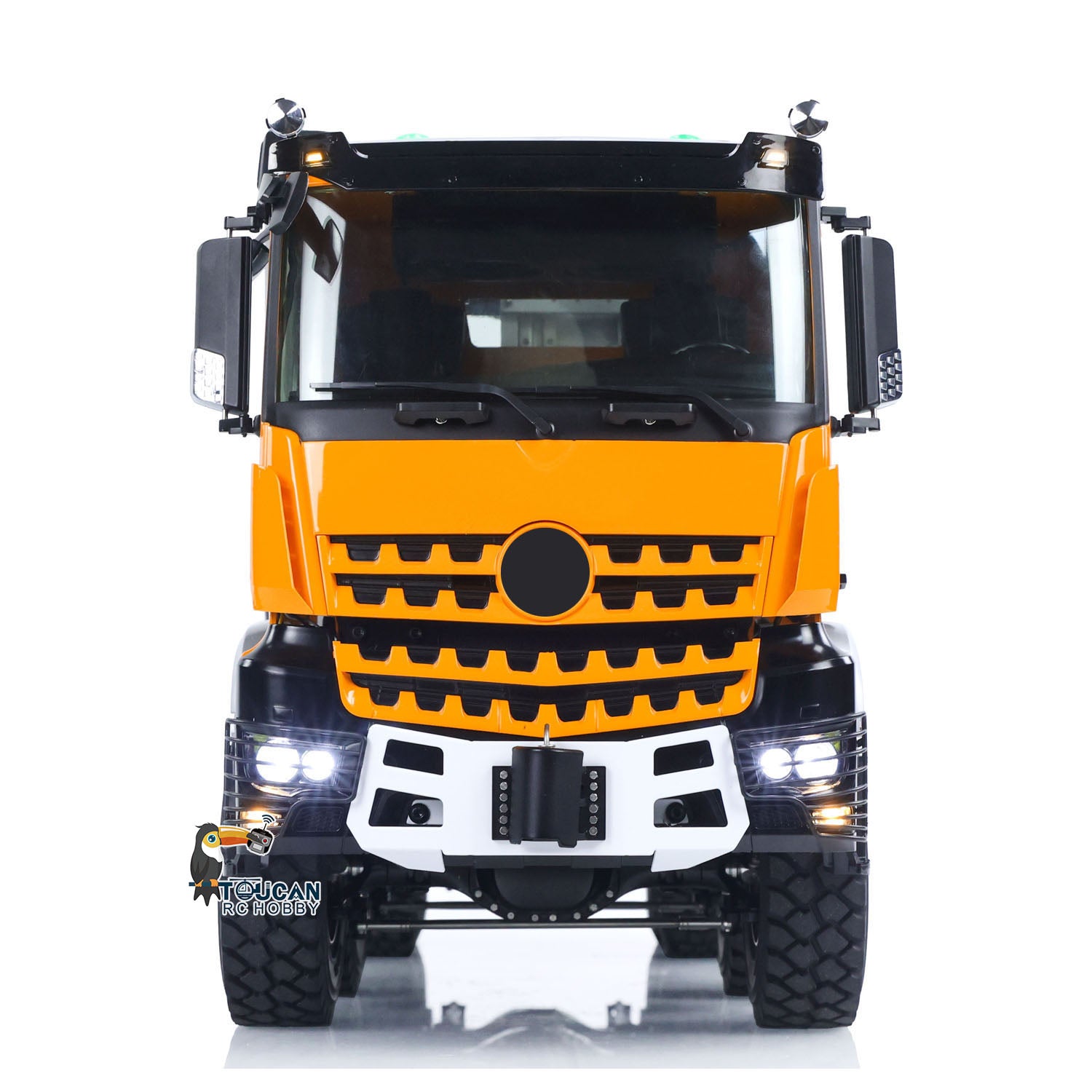 1/14 Scale 8x8 Metal RC Off Road Tractor Truck - Ar3363 Remote Control Lorry with Differential Lock, 3-Speed Gearbox & I6S Radio - Ideal for Off-Road Adventure, Crawling & Heavy Duty Play