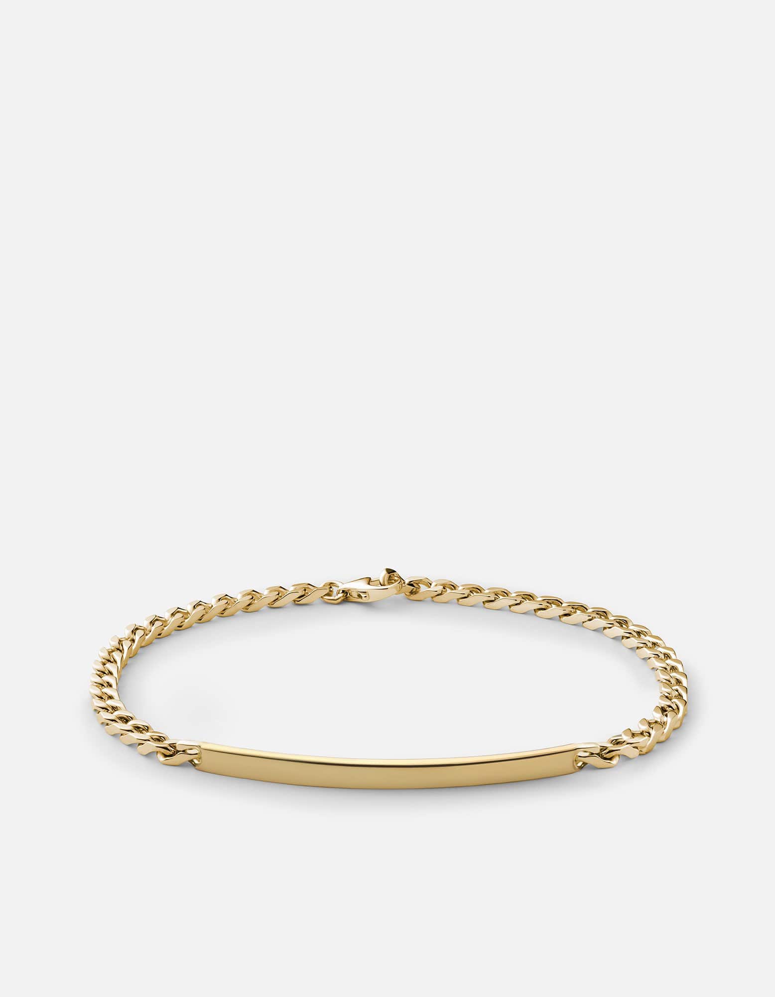 3mm ID Gold Vermeil Chain Bracelet for Women - Elegant & Dainty Jewelry for Everyday Wear, Gifts & Special Occasions