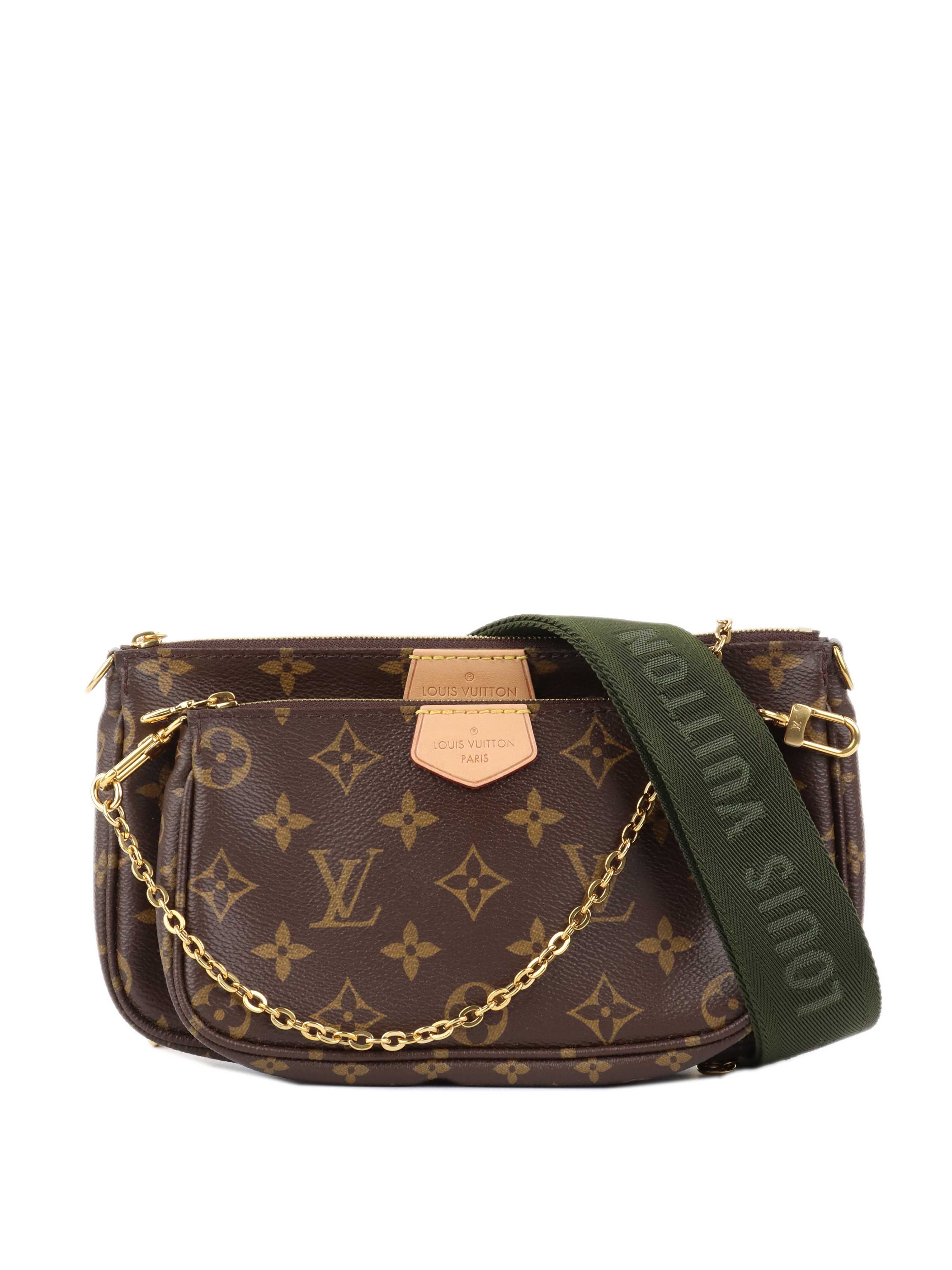 Louis Vuitton Multi Pochette Accessories Bag - Crossbody Purse with Removable Straps & Pouches - Perfect for Travel, Work & Everyday Use