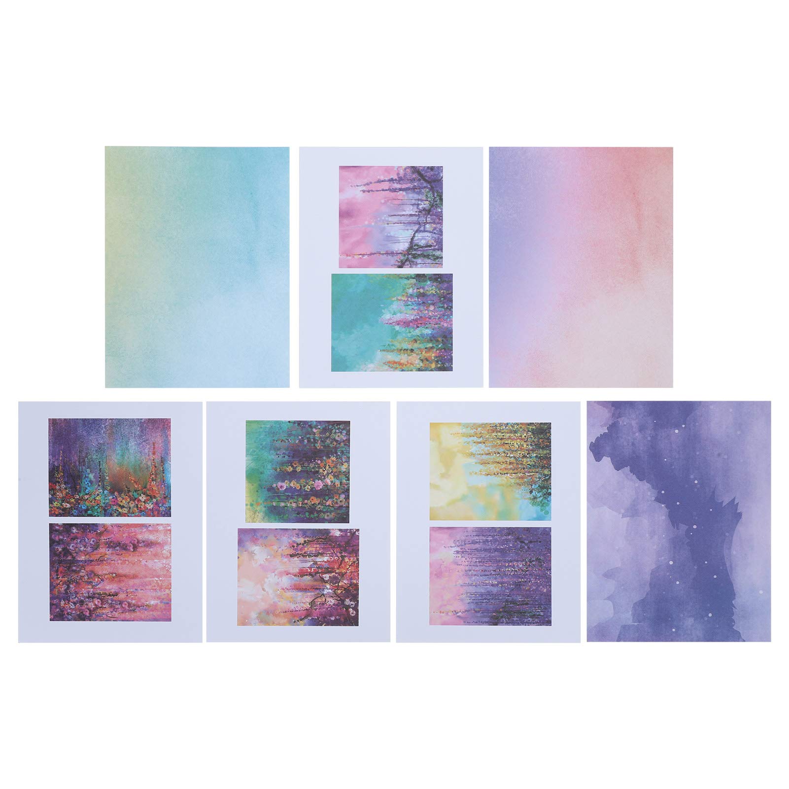 Premium Scrapbook Paper Set - 42 Sheets 5.8