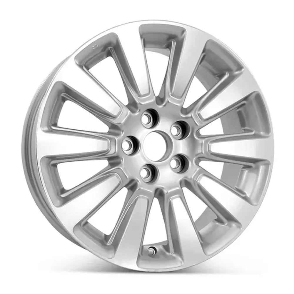 18 Inch Toyota Sienna Wheel Replacement - Machined Silver Alloy Replica Rim (Part# 69583-4261108060) - Perfect for Off-Road Adventures & Winter Driving