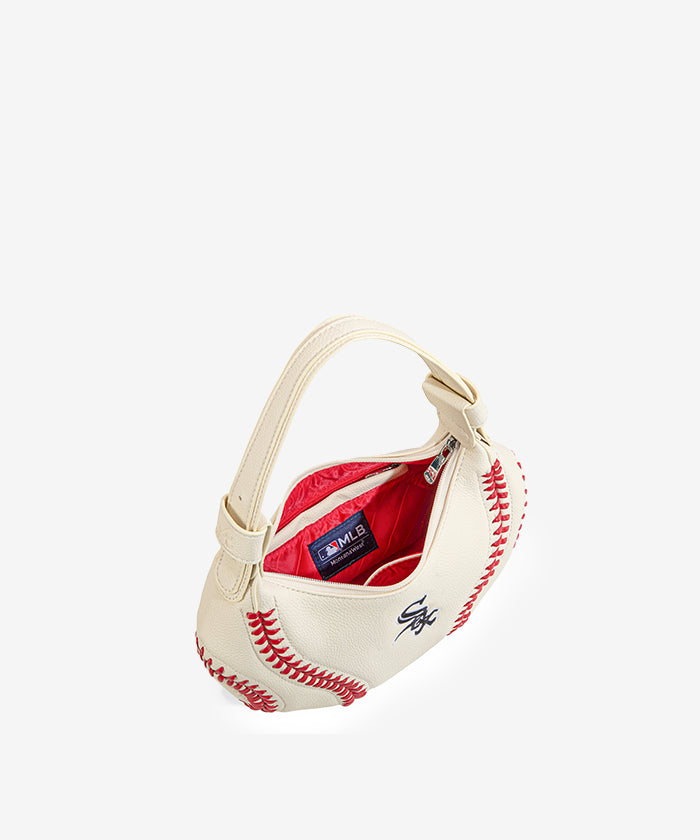 MLB Chicago White Sox Team Hobo Bag - Stylish Crossbody Shoulder Bag for Women & Men - Perfect for Baseball Games, Travel & Daily Use