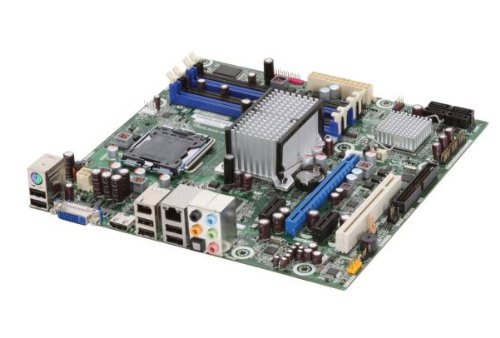Intel DG43GT Desktop Motherboard - LGA775 Socket, DDR2 Support, Intel G43 Chipset - Perfect for PC Builds, Upgrades & Home Office Workstations