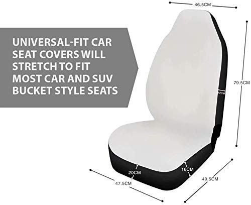 **Ystardream Moon Star Car Seat Covers for Women & Men - Stretchy Bucket Seat Covers Fit Most Trucks, Sedans, SUVs - Rear Backrest & Bottom Bench Cover for Comfort & Style**    *(Perfect for Road Trips, Daily Commutes & Protecting Your Car Seats from Wear & Tear)*