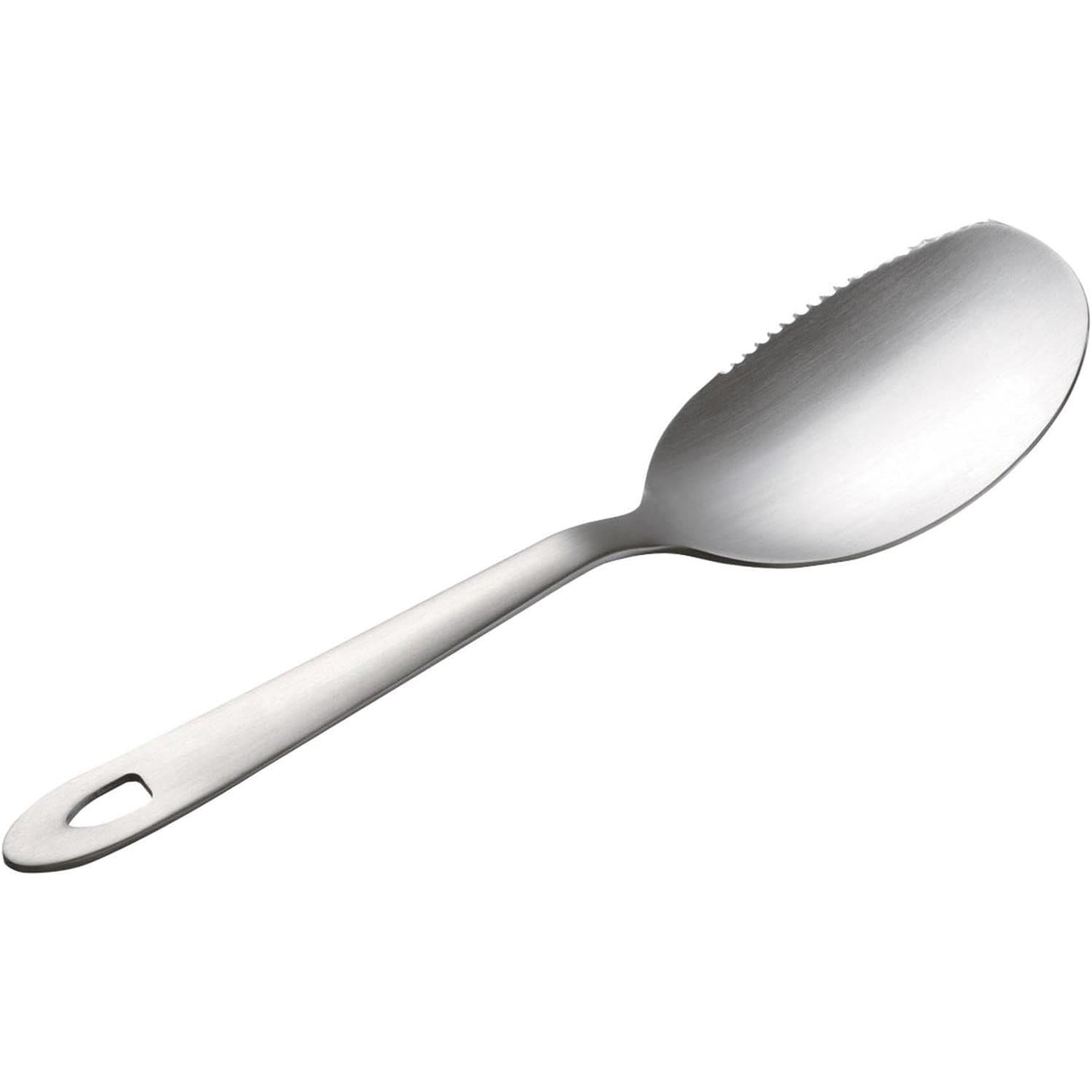 Premium Serrated Edge Scooping Knife - 210mm Stainless Steel Serving Spoon for Cake, Ice Cream & Desserts | Perfect for Baking, Catering & Home Kitchen Use