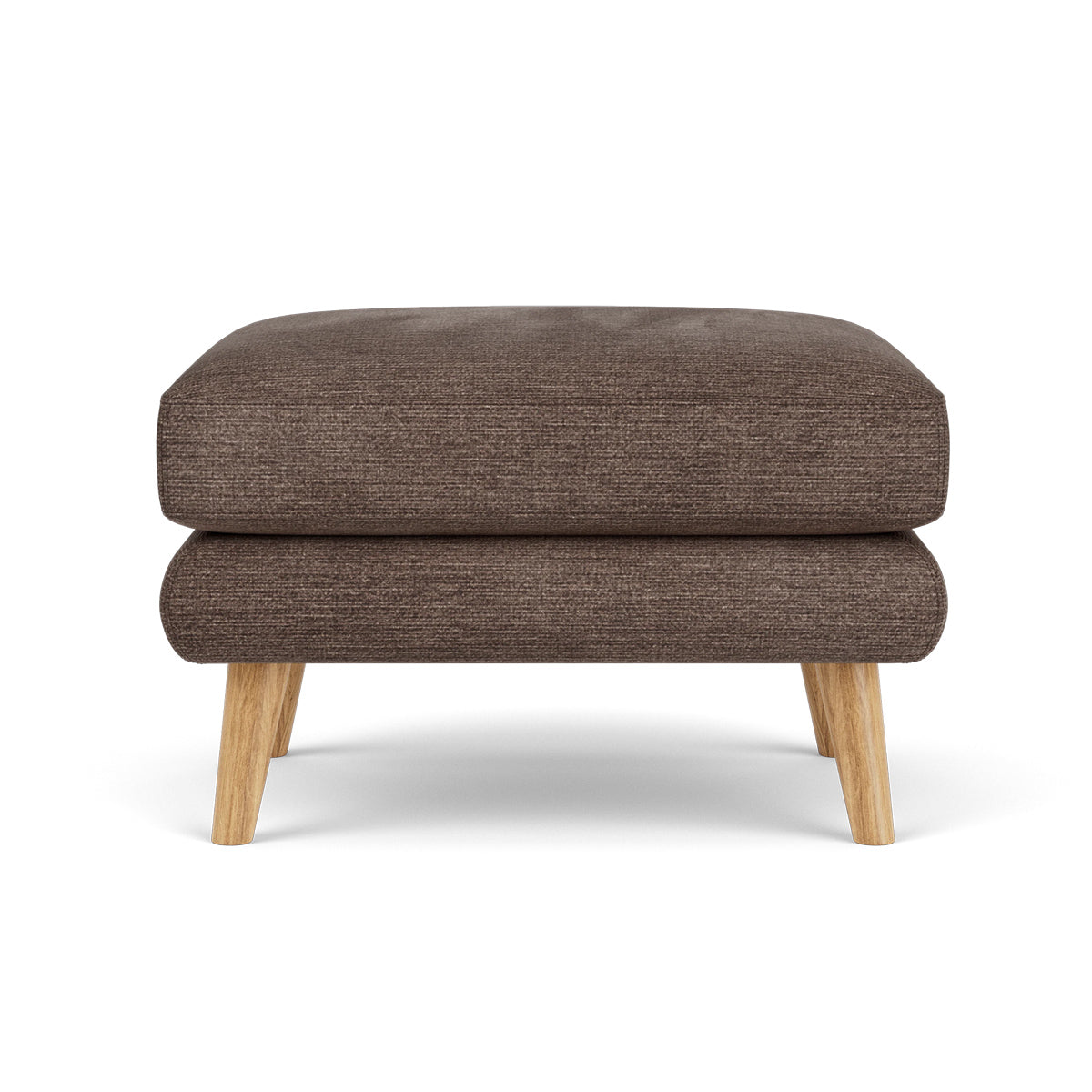 George Fabric Ottoman - Stylish and Comfortable Footrest, Storage Bench for Living Room, Bedroom, or Office - Perfect for Relaxing, Extra Seating & Home Organization