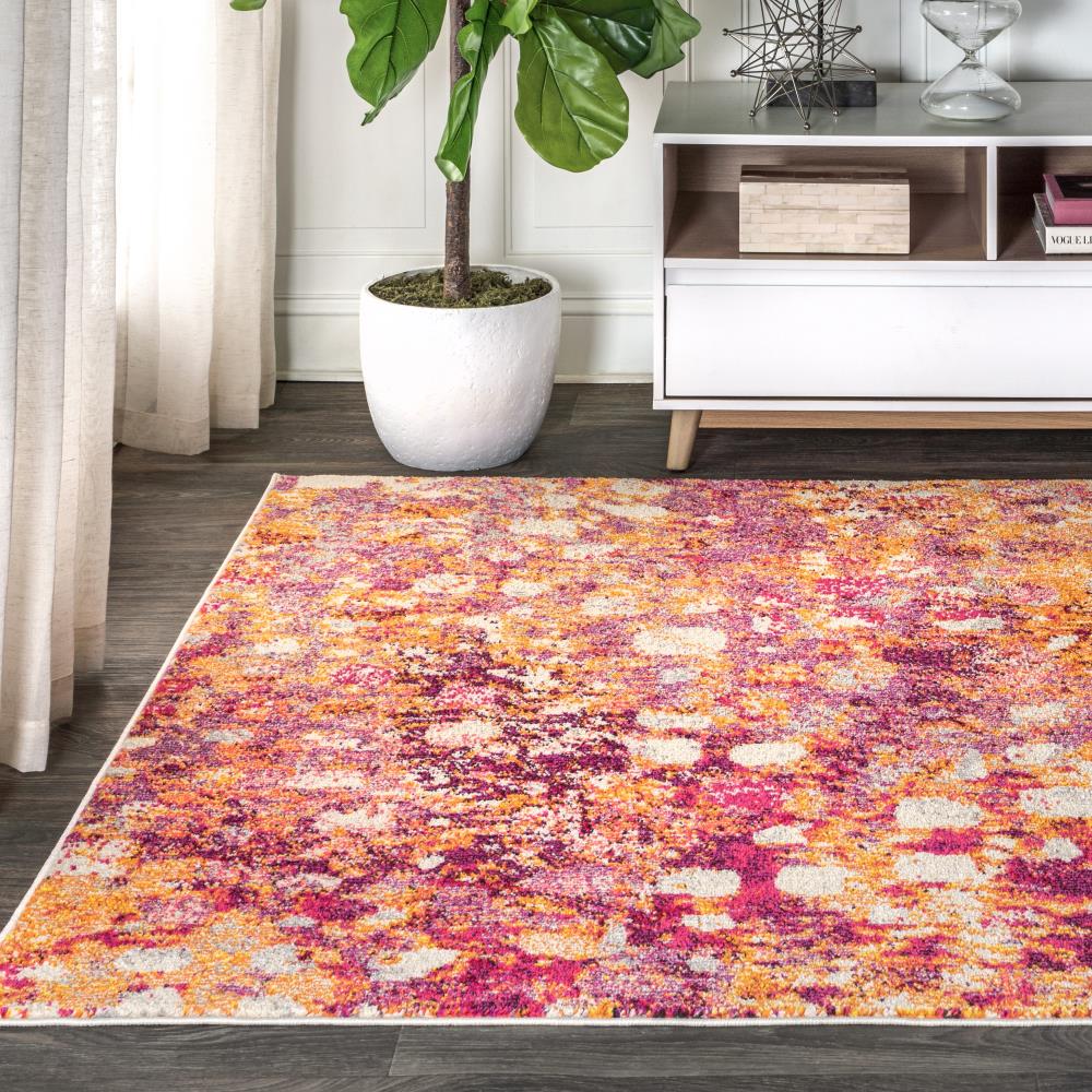 Stylish Pop Modern Abstract Area Rug - Contemporary Home Decor for Living Room, Bedroom & Office