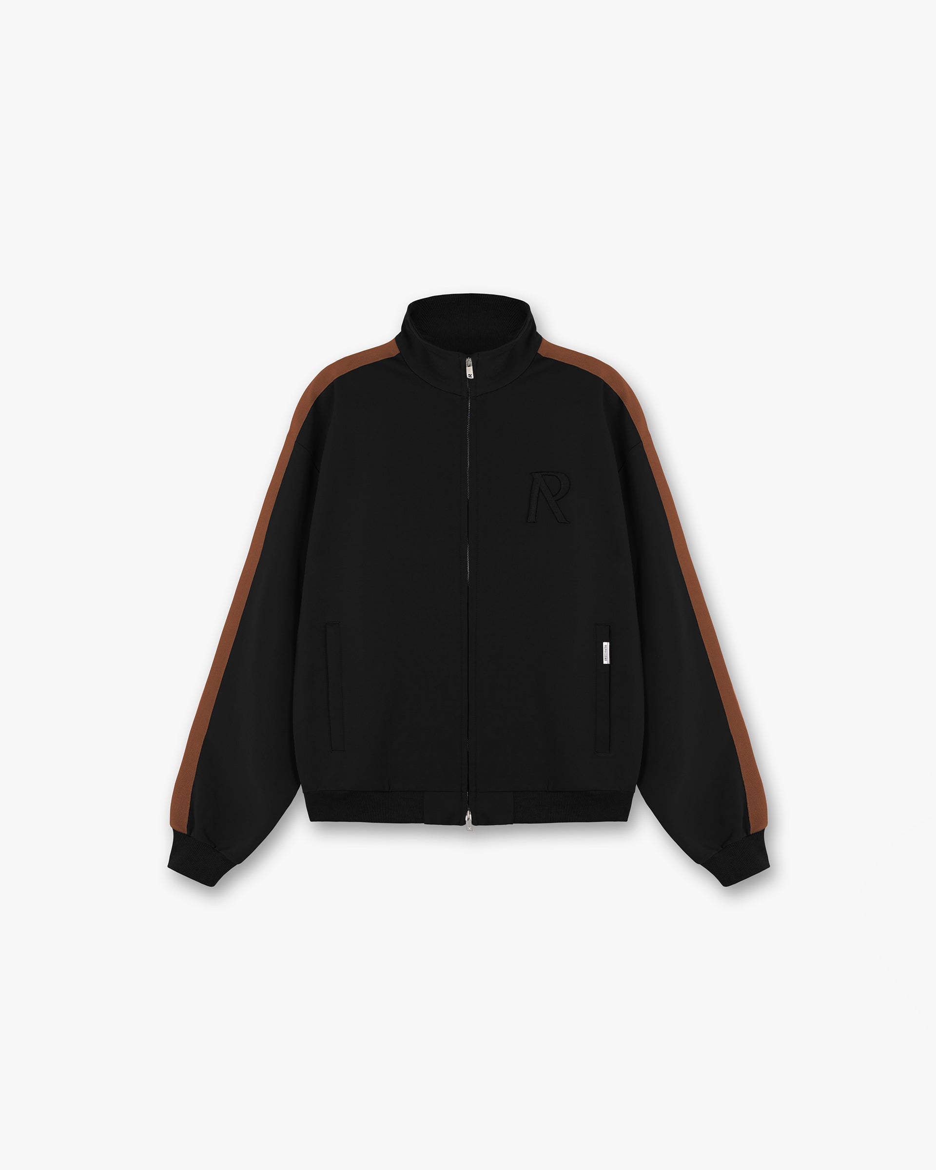 Initial Tracksuit Jacket - Black | Stylish Men's & Women's Athletic Wear for Gym, Running & Casual Outfits
