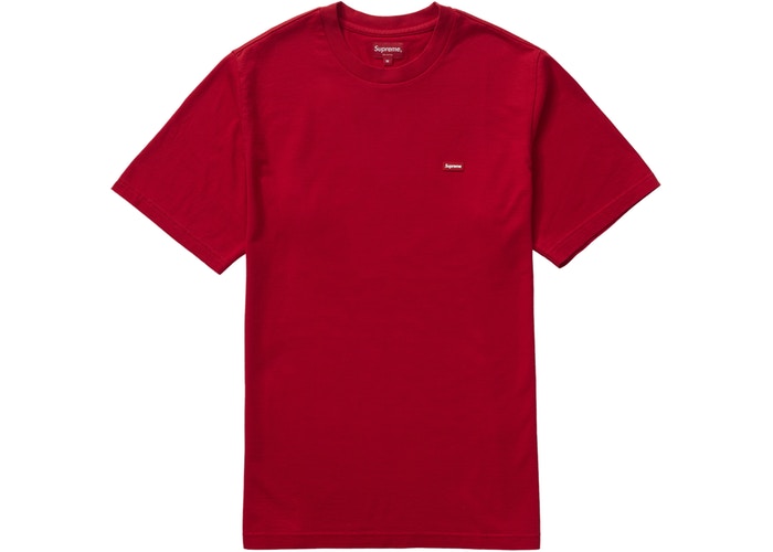 Small Box Tee SS19 - Soft Cotton Short Sleeve T-Shirt for Men & Women (Red) - Perfect for Casual Wear, Summer Outfits & Street Style