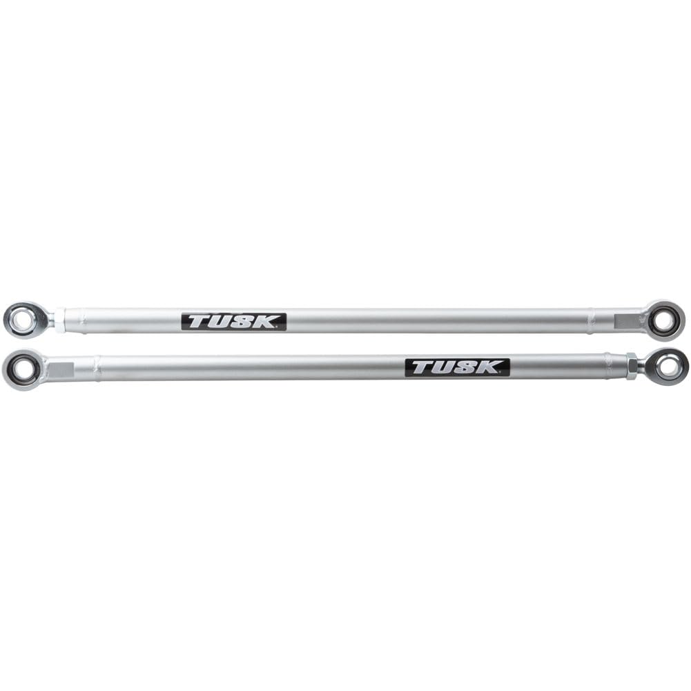 Tusk Mohawk Extreme Duty Upper Radius Rods with Silver M12 Bolts - Heavy-Duty Off-Road ATV & UTV Suspension Upgrade for Rough Terrain & Trail Riding